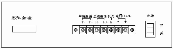 HY5711B總線式火警電話調度總機接線說明